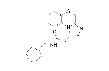 3-(Benzylcarmoylimino)-3H,10H-[1,2,4]thiadiazolo[3,4-c][1,4]benzothiazine