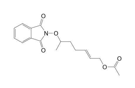 (E)-6-((1,3-dioxoisoindolin-2-yl)oxy)hept-2-en-1-yl acetate