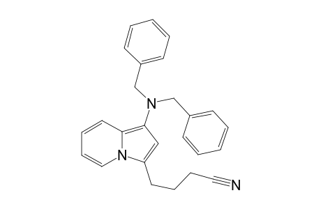 4-[1-(Dibenzylamino)indolizin-3-yl]butanenitrile