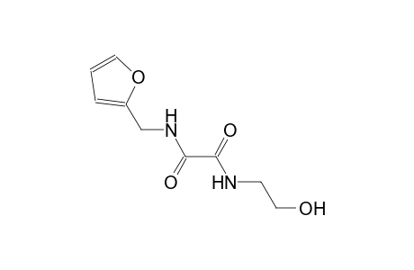 N~1~-(2-furylmethyl)-N~2~-(2-hydroxyethyl)ethanediamide