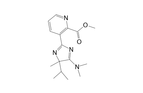 Methyl 3-[5-(dimethylamino)-4-isopropyl-4-methyl-4H-imidazol-2-yl]-2-pyridinecarboxylate