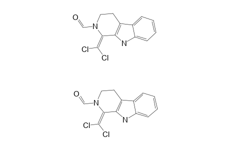 1-DICHLOROMETHYLENE-2-FORMYL-1,2,3,4-TETRAHYDRO-9H-PYRIDO-[3,4-B]-INDOLE;ISOMER-A
