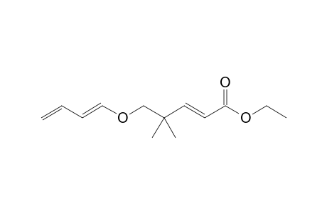 Ethyl (2E,7E)-4,4-Dimethyl-6-oxadeca-2,7,9-trienoate
