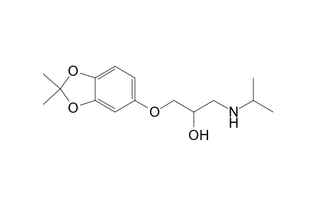 2-Propanol, 1-[(2,2-dimethyl-1,3-benzodioxol-5-yl)oxy]-3-[(1-methylethyl)amino]-