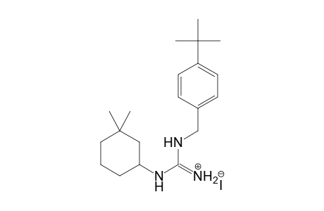 Guanidine, N-(3,3-dimethylcyclohexyl)-N'-[[4-(1,1-dimethylethyl)phenyl]methyl]-, monohydriodide