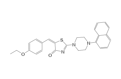 (5E)-5-(4-ethoxybenzylidene)-2-[4-(1-naphthyl)-1-piperazinyl]-1,3-thiazol-4(5H)-one