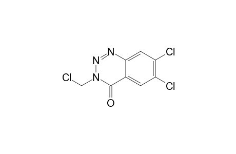 6,7-Dichloro-3-(chloromethyl)-1,2,3-benzotriazin-4(3H)-one