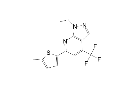 1H-pyrazolo[3,4-b]pyridine, 1-ethyl-6-(5-methyl-2-thienyl)-4-(trifluoromethyl)-