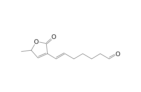 (E)-7-(5-Methyl-2,5-dihydro-2-oxo-3-furanyl)hept-6-enal