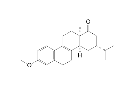 (3R,4aS,12aR)-3-Isopropenyl-8-methoxy-12a-methyl-3,4,4a,5,6,11,12,12a-octahydro-1(2H)-chrysenone
