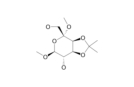 METHYL-3,4-ISOPROPYLIDENE-5-C-METHOXY-BETA-D-GALACTOPYRANOSIDE