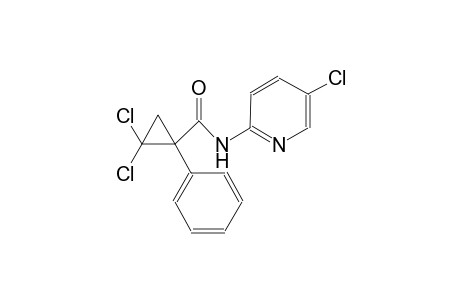2,2-dichloro-N-(5-chloro-2-pyridinyl)-1-phenylcyclopropanecarboxamide
