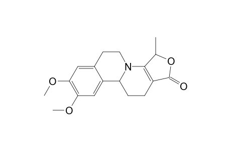 8,9-Dimethoxy-3-methyl-3,5,6,10b,11,12-hexahydro-1H-furo[3',4':5,6]pyrido[2,1-a]isoquinolin-1-one
