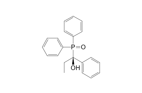 (S)-1-Diphenylphosphinoyl-1-phenylpropan-1-ol