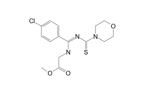 4-Morpholinecarbothioamide,N-[A-(2-methoxy-2-oxoethylamino)-4-chlorobenzylidene]-