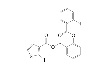1-(2-Iodobenzoyloxy)-2-(2-iodo-3-thienylcarbonyloxymethyl)benzene