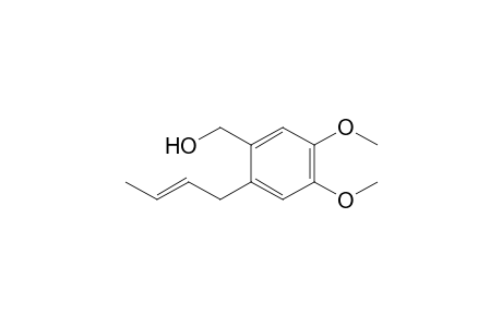 2-(2-Butenyl)-4,5-dimethoxybenzyl alcohol