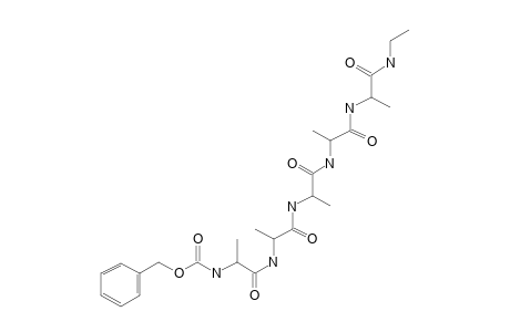 N-Benzyloxycarbonyl-L-alanyl-L-alanyl-L-alanyl-L-lalnyl-L-alanine ethylamide