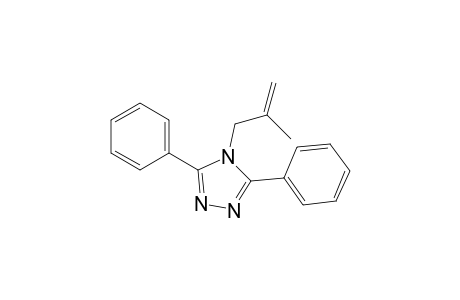 4-(2-Methylallyl)-3,5-diphenyl-1,2,4-triazole