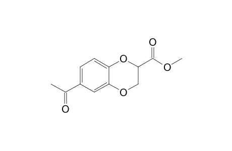 6-Acetyl-2,3-dihydro-1,4-benzodioxin-2-carboxylic acid methyl ester
