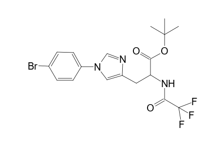 3-[1-(4-Bromo-phenyl)-1H-imidazol-4-yl]-2-(2,2,2-trifluoro-acetylamino)-propionic acid tert-butyl ester