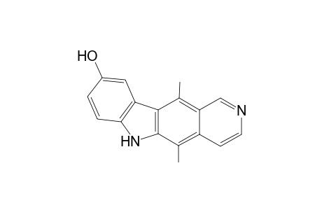 5,11-dimethyl-6H-pyrido[4,3-b]carbazol-9-ol