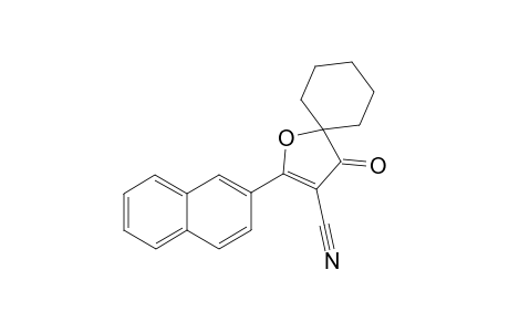 2-(2-Naphthyl)-4-oxo-1-oxaspiro[4.5]dec-2-ene-3-carbonitrile