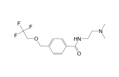 N-[2-(dimethylamino)ethyl]-4-[(2,2,2-trifluoroethoxy)methyl]benzamide