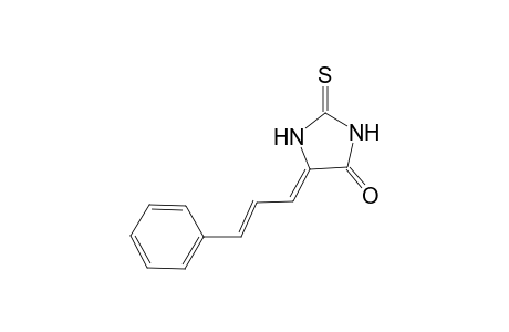 (5Z)-5-[(E)-3-phenylprop-2-enylidene]-2-sulfanylidene-4-imidazolidinone