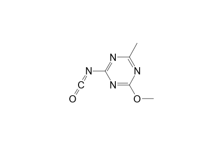 2-isocyanato-4-methoxy-6-methyl-1,3,5-triazine