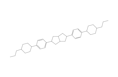 2,5-bis[4-(4-propylcyclohexyl)phenyl]-1,2,3,3a,4,5,6,6a-octahydropentalene
