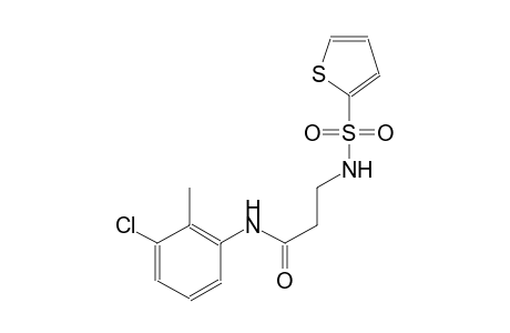 propanamide, N-(3-chloro-2-methylphenyl)-3-[(2-thienylsulfonyl)amino]-