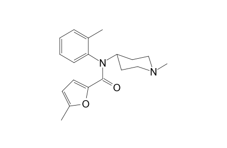 5-Methyl-N-(2-methylphenyl)-N-(1-methylpiperidin-4-yl)furan-2-carboxamide