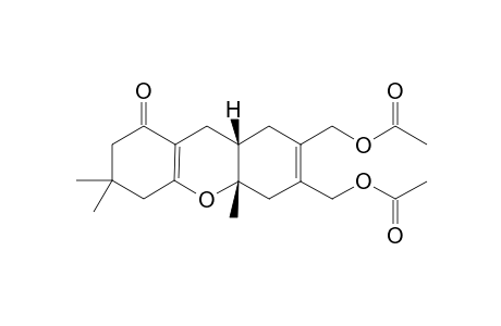 (4a,6,6-Trimethyl-8-oxo-4,4a,5,6,7,8,9,9a-octahydro-1H-xanthene-2,3-diyl)bis(methylene) Diacetate
