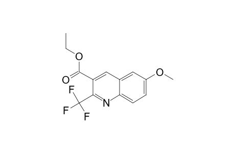 ETHYL-6-METHOXY-2-TRIFLUOROMETHYL-QUINOLINE-3-CARBOXYLATE