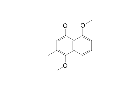 4-HYDROXY-1,5-DIMETHOXY-2-METHYL-NAPHTHALENE