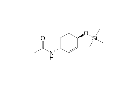 N-[(1R,4R)-4-trimethylsilyloxy-1-cyclohex-2-enyl]acetamide