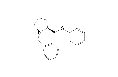 (+)-(S)-1-Benzyl-2-(phenylsulfanylmethyl)pyrrolidine
