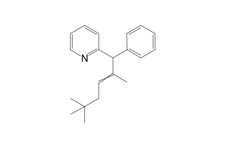2-(2,5,5-trimethyl-1-phenylhex-2-enyl)pyridine