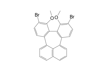 2,13-Dibromo-1,14-dimethoxydibenzo[4,5:6,7]-cyclohepta[1,2,3-de]-naphthalene