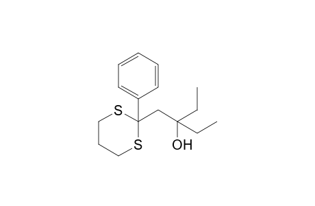 alpha,alpha-DIETHYL-2-PHENYL-m-DITHIANE-2-ETHANOL