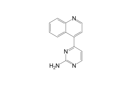 4-(Quinolin-4-yl)pyrimidin-2-amine