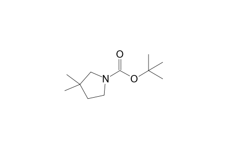 1-t-Butoxycarbonyl-3,3-dimethylpyrrolidine