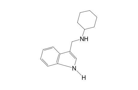 3-[(cyclohexylamino)methyl]indole