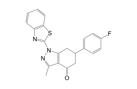 4H-indazol-4-one, 1-(2-benzothiazolyl)-6-(4-fluorophenyl)-1,5,6,7-tetrahydro-3-methyl-