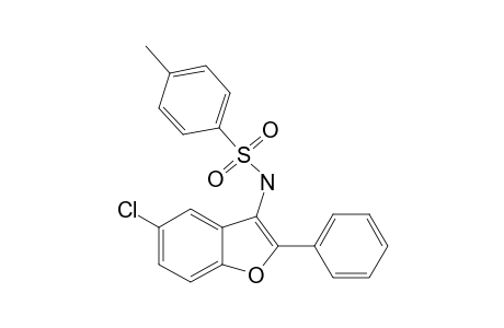 N-(5-CHLORO-2-PHENYLBENZOFURAN-3-YL)-4-METHYLBENZENESULFONAMIDE