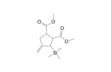 4-Methylene-3-trimethylsilyl-cyclopentane-1,2-dicarboxylic acid dimethyl ester