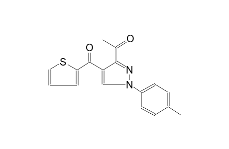 ethanone, 1-[1-(4-methylphenyl)-4-(2-thienylcarbonyl)-1H-pyrazol-3-yl]-