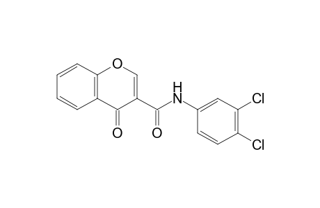 N-(3,4-Dichlorophenyl)-4-oxo-4H-chromene-3-carboxamide