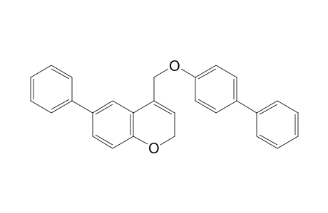4-[(4-biphenylyloxy)methyl]-6-phenyl-2H-1-benzopyran